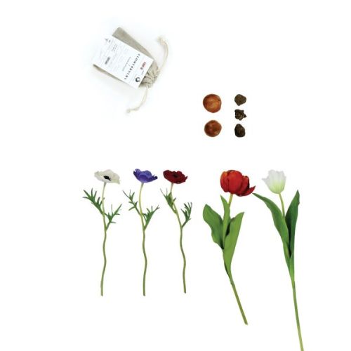 Linnen zakje met bloembollen - Image 3